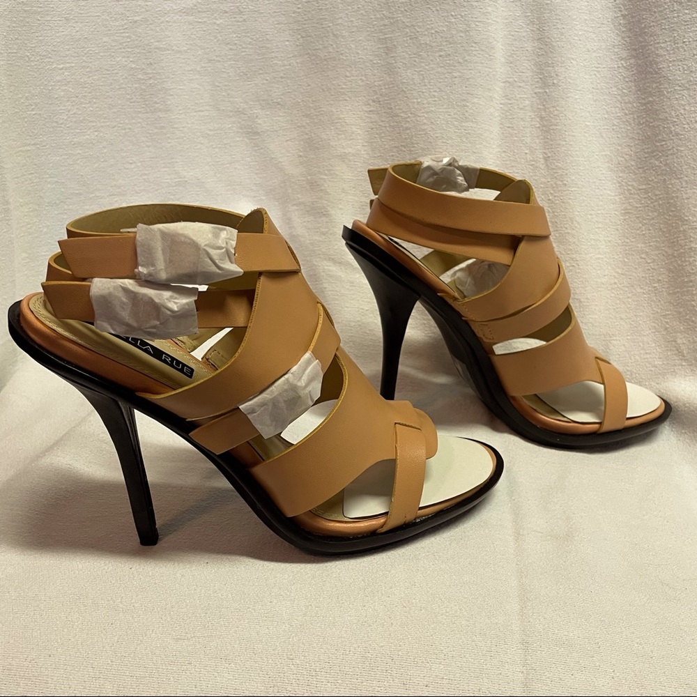 COPY - Izabella Rue - Madina strapy, open toe, he…